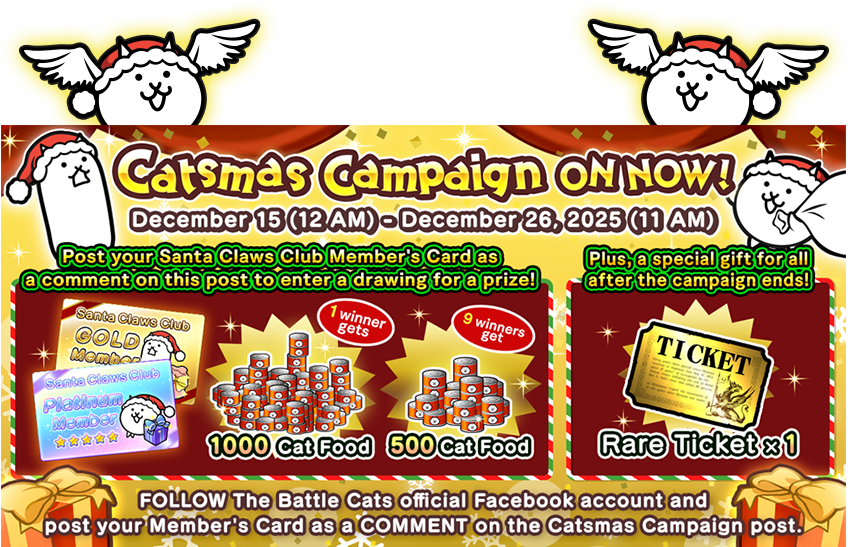 Catsmas Campaign On Now!