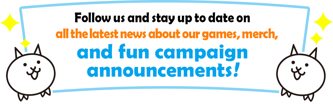 Follow us and stay up to date on all the latest news about our games, merch, and fun campaign announcements!