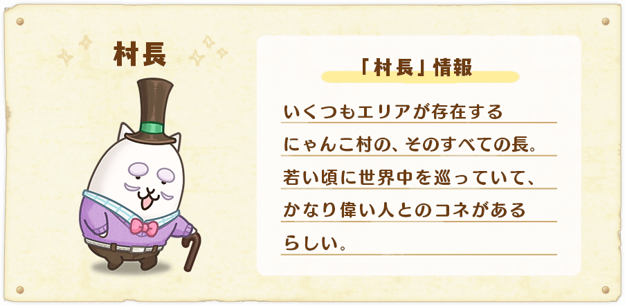 キャラ情報
