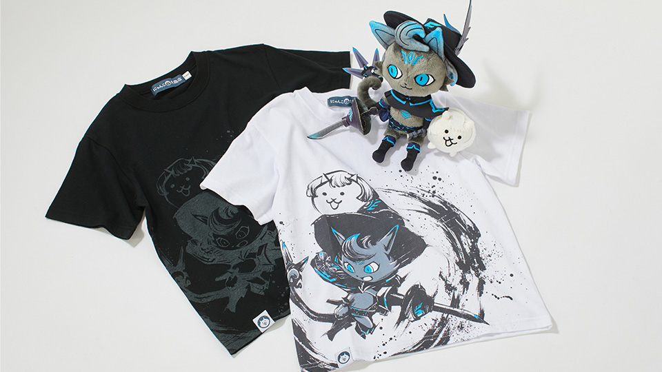 「影傑ダークダルターニャ」のぬいぐるみと 躍動感溢れる墨絵タッチのTシャツが新登場！